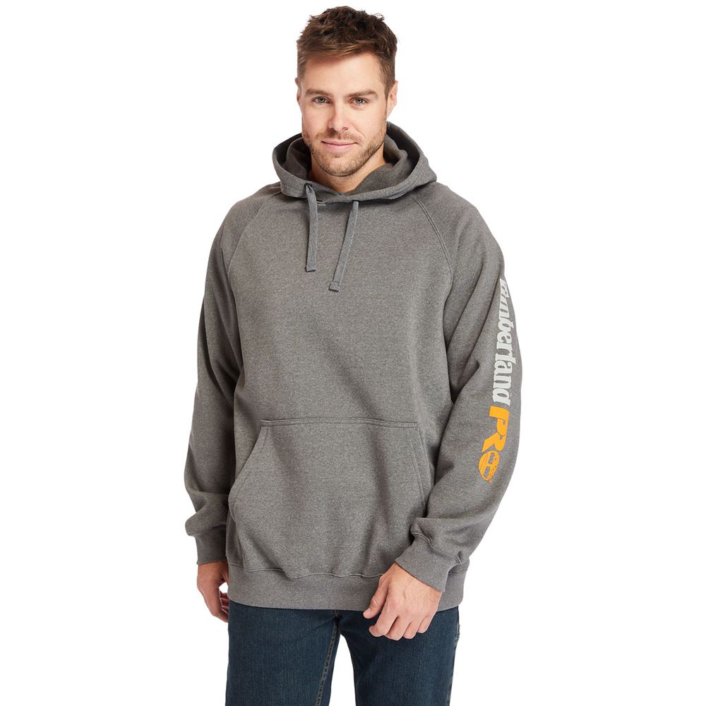 Timberland Mens Sweatshirts PRO® Big & Tall Hood Honcho Sport Hoodie - Dark Grey - India BV2841975